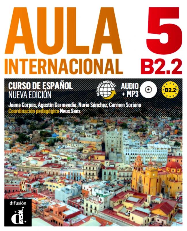 DIFUSION AULA 5 B2.2 INTERNACIONAL ALUMNO+CD