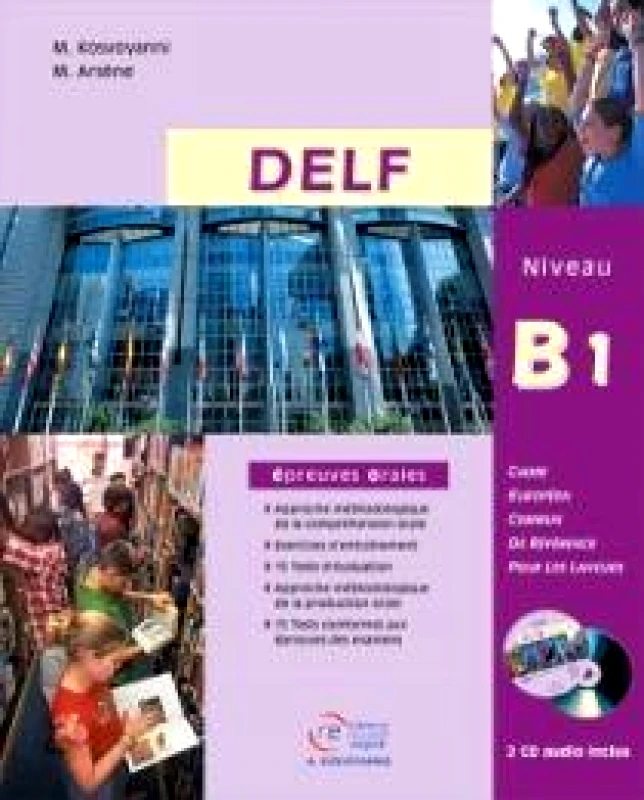 EDITIONS NOUVEL ESPRIT DELF EPREUVES ORALES NIVEAU B1 +2CD