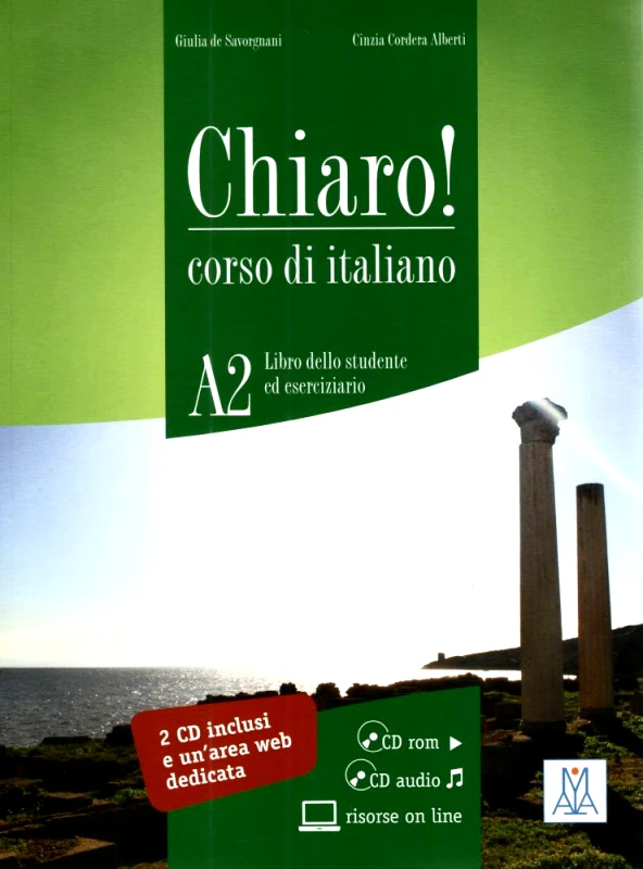 ALMA EDIZIONI CHIARO CORSO DI ITALIANO A2 + CD