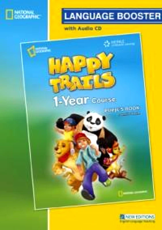 ΖΑΦΕΙΡΟΠΟΥΛΟΥ HAPPY TRAILS 1 YEAR COURSE LANGUAGE BOOSTER+CD PUPILS BOOK