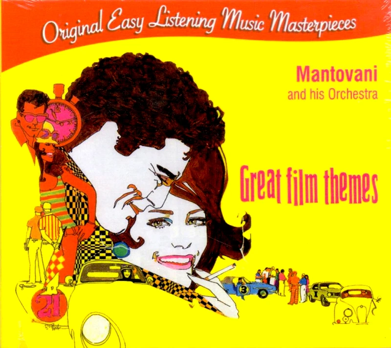 O.S.T. MANTOVANI AND HIS ORCHESTRA /GREAT FILM THEMES- CD