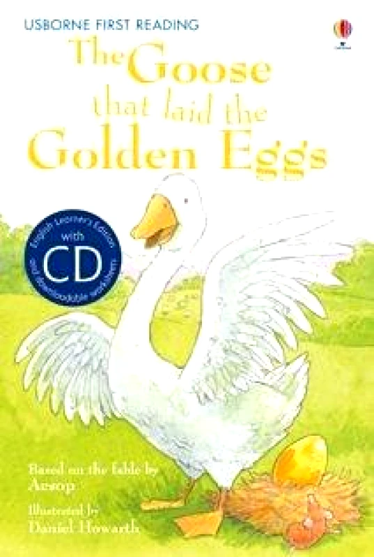 USBORNE THE GOOSE THAT LAID THE GOLDEN EGGS +CD