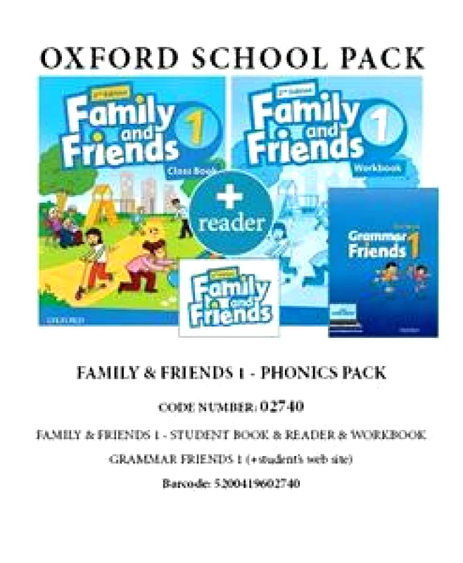 OXFORD FAMILY 1 PHONICS PACK