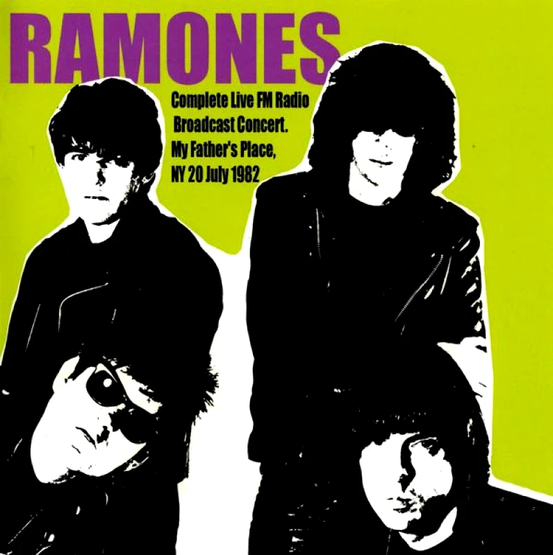 RAMONES / COMPLETE LIVE FM RADIO NY 1982 - 2CD