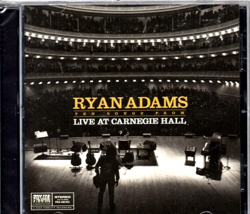 RYAN ADAMS / TEN SONGS FROM LIVE AT CARNEGIE HALL - CD