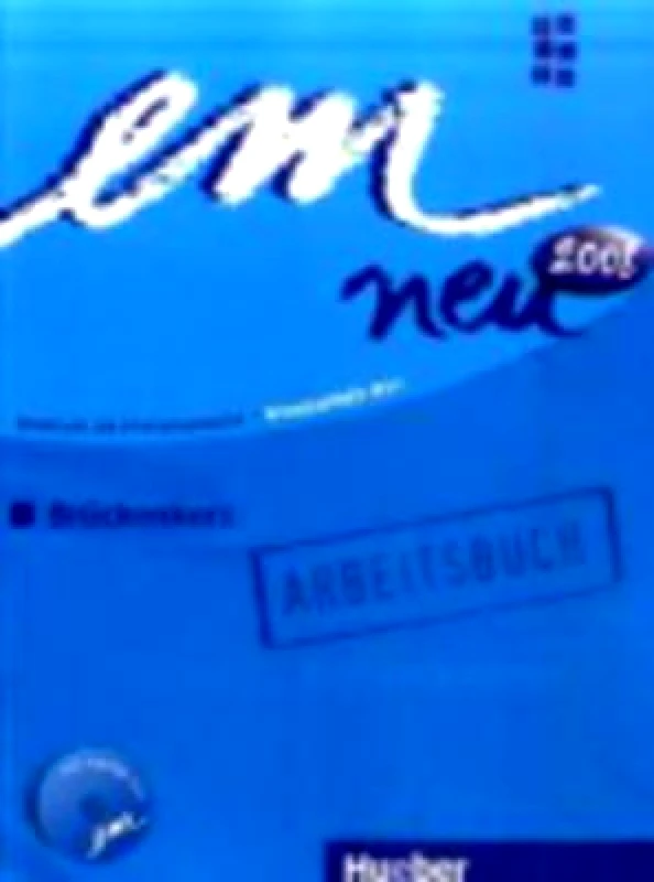 HUEBER EM NEU BRUCKENKURS ARBEITSBUCH B1 + CD 2008