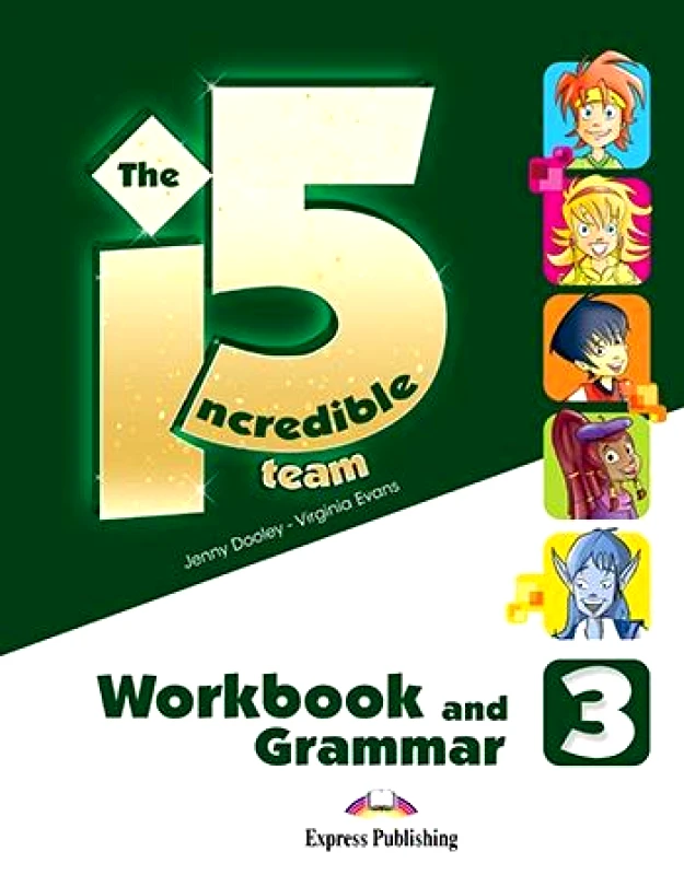EXPRESS PUBLISHING THE INCREDIBLE 5 TEAM 3 WORKBOOK & GRAMMAR
