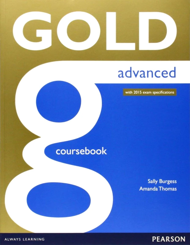PEARSON GOLD ADVANCED COURSEBOOK