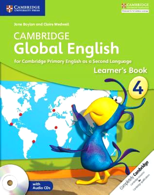 CAMBRIDGE GLOBAL ENGLISH 4 LEARNERS BOOK +CD
