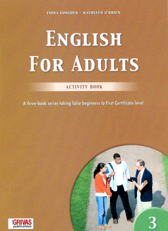 GRIVAS PUBLICATIONS ENGLISH FOR ADULTS 3 ACTIVITY BOOK