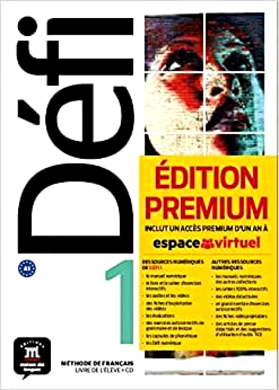 MAISON DES LANGUES DEFI 1METHODE DE FRANCAIS LIVRE DE L ELEVE+CD