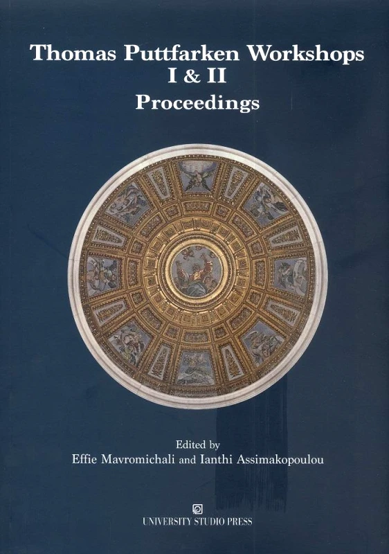 UNIVERSITY STUDIO PRESS THOMAS PUTTFARKEN WORKSHOPS I & II PROCEEDINGS