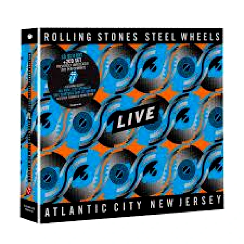 THE ROLLING STONES / STEEL WHEELS LIVE - 2CD + BLU RAY