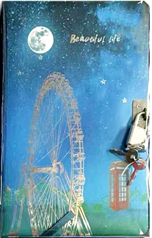 ΣΗΜΕΙΩΜΑΤΑΡΙΟ ΜΕ ΚΛΕΙΔΑΡΙΑ 12Χ19 ΡΙΓΕ 96 Φ BEAUTIFUL LIFE