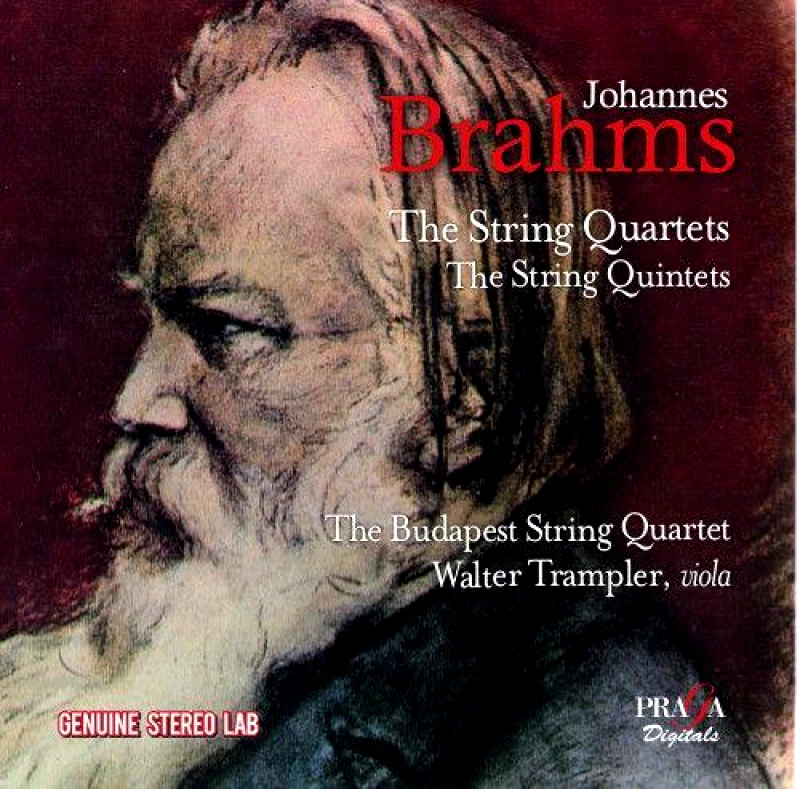 BRAHMS BUDAPEST STRING QUARTET / THE STRING QUARTETS - CD