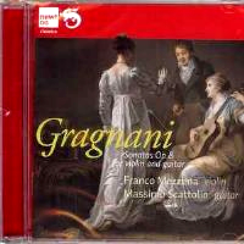 FILIPPO GRAGNANI / SONATAS OP8 FOR VIOLIN GUITAR - CD