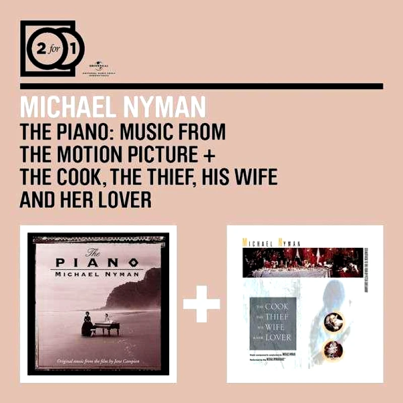 UNIVERSAL MUSIC O.S.T. NYMAN MICHAEL / THE PIANO, THE COOK THE THIEF HIS WIFE - 2CD