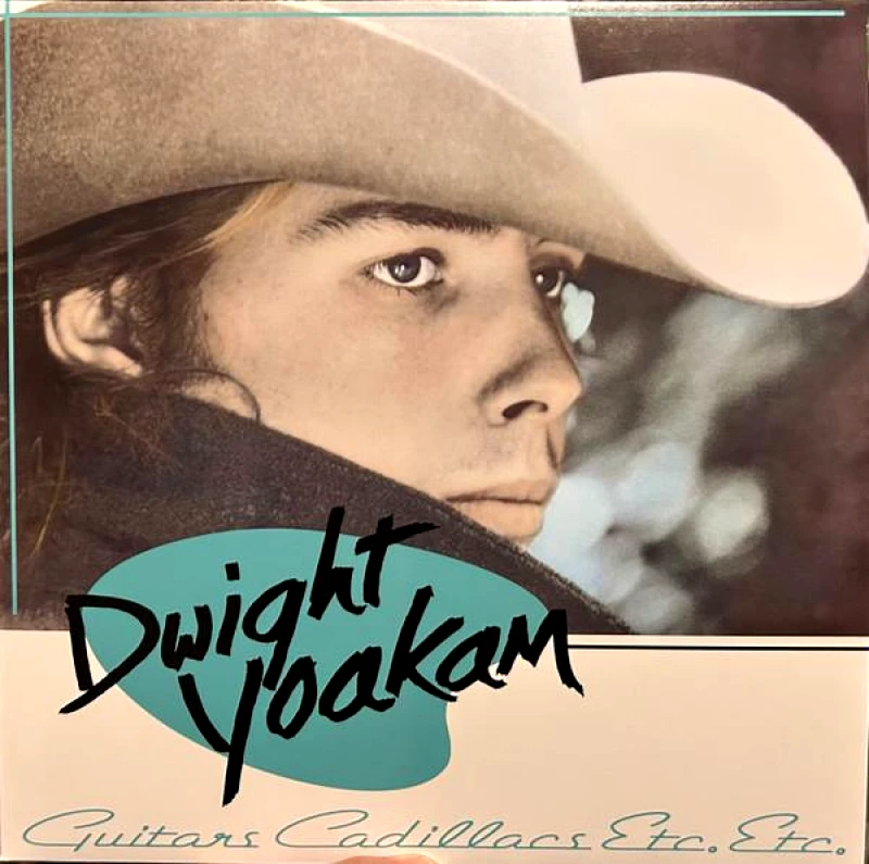 DWIGHT YOAKAM / GUITARS, CADILLACS ETC ETC. - LP LIGHT BLUE
