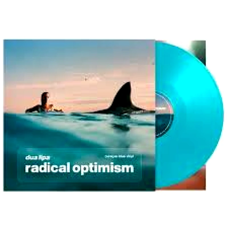 DUA LIPA / RADICAL OPTIMISM - LP CURACAO BLUE