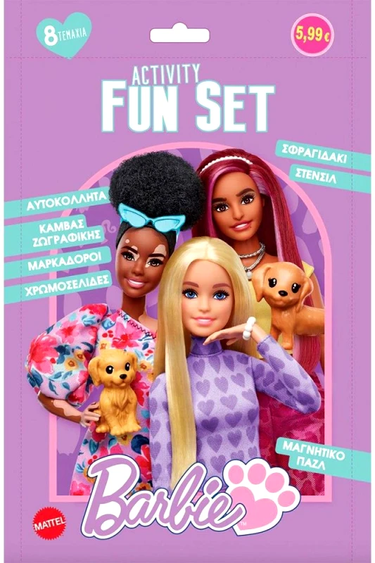 ΧΑΡΤΙΝΗ ΠΟΛΗ BARBIE FUN SET