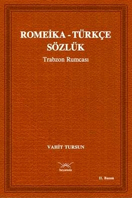 HEYAMOLA ROMEIKA TURKCE SOZLUK