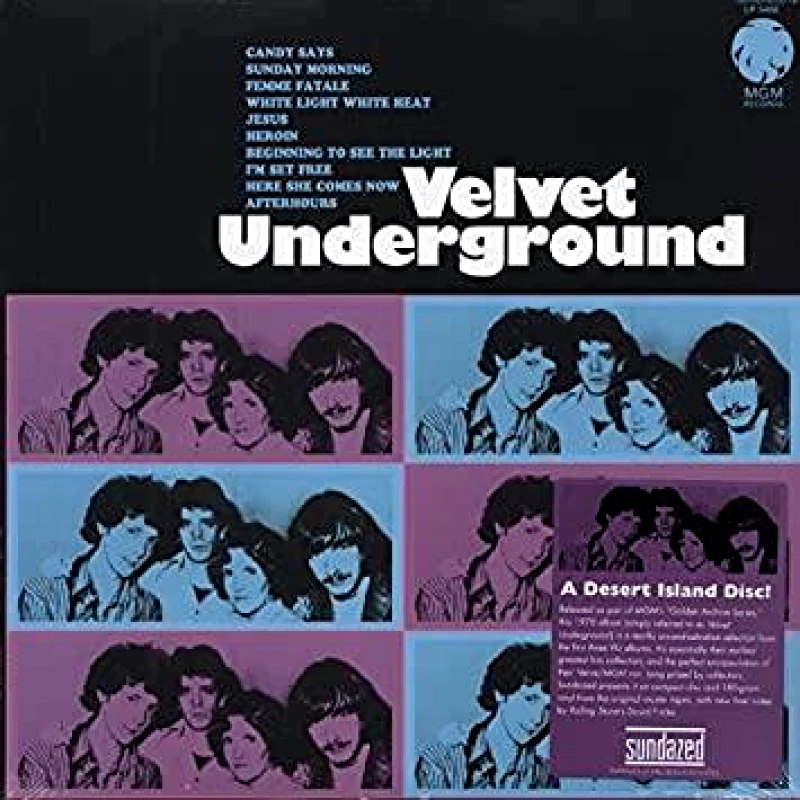 THE VELVET UNDERGROUND THE VELVET UNDERGROUND BEST OF GOLDEN ARCHIVES LP