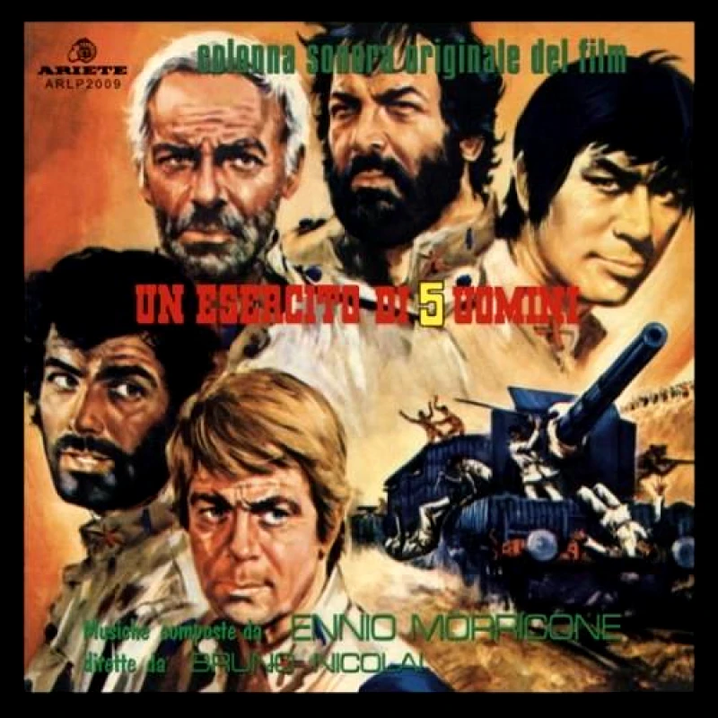 OST MORRICONE UN ESERCITO DI 5 UOMINI LP REC STORE DAY 2018