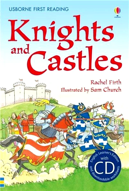 USBORNE KNIGHTS AND CASTLES +CD