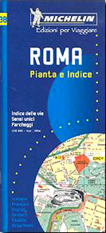 MICHELIN ROMA PIANTA E INDICE