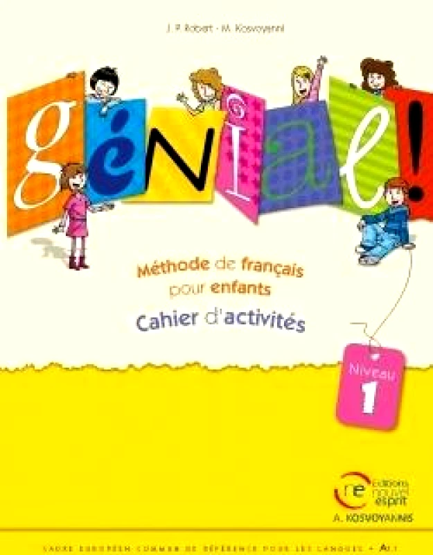 EDITIONS NOUVEL ESPRIT GENIAL 1 CAHIER D ACTIVITES