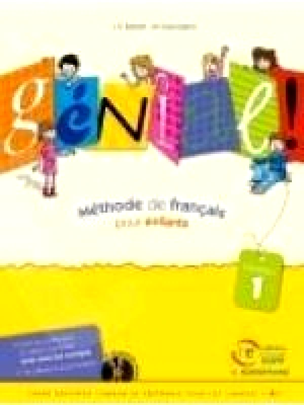 EDITIONS NOUVEL ESPRIT GENIAL 1 METHODE DE FRANCAIS