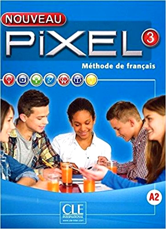CLE INTERNATIONAL PIXEL 3 METHODE DE FRANCAIS +DVD-ROM