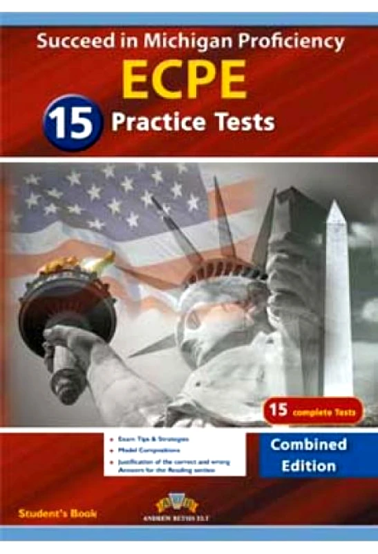 ΜΠΕΤΣΗΣ SUCCEED IN MICHIGAN PROFICIENCY ECPE 15 PRACTICE TESTS STUDENTS COMBINED