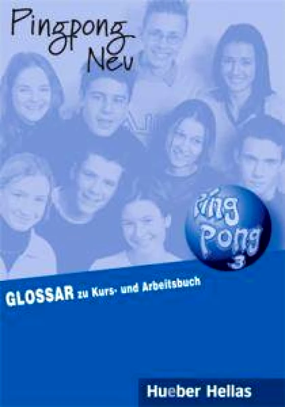 HUEBER HELLAS PING PONG 3 NEU GLOSSAR