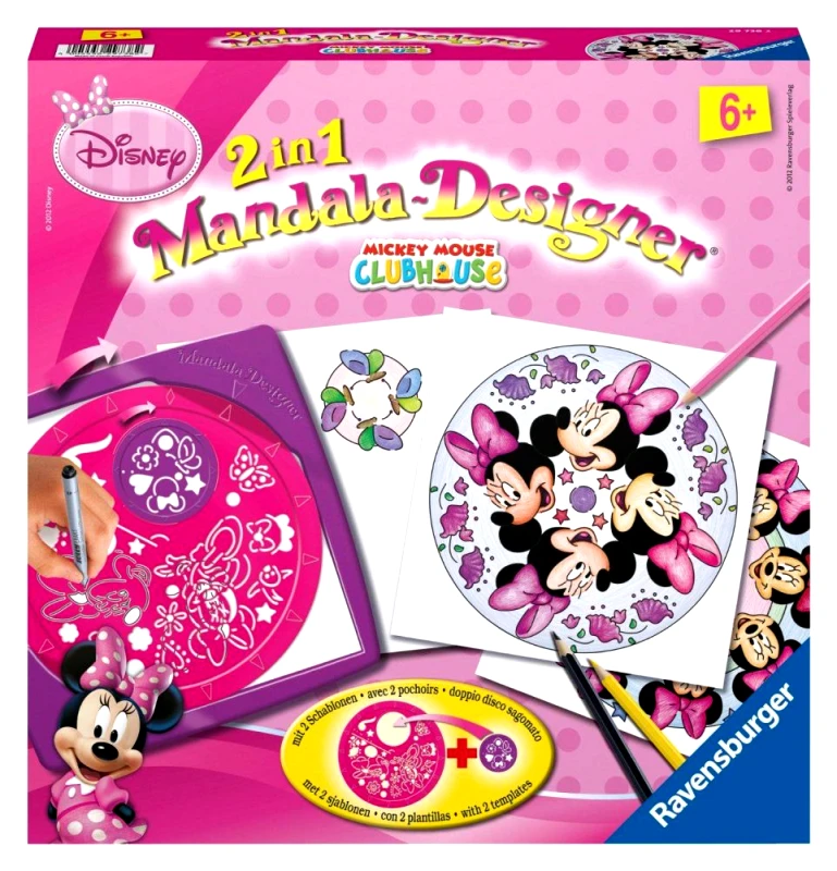 ΠΑΙΧΝΙΔΙ RAVENSBURGER 2 ΣΕ 1 MANDALA MINNIE MOUSE