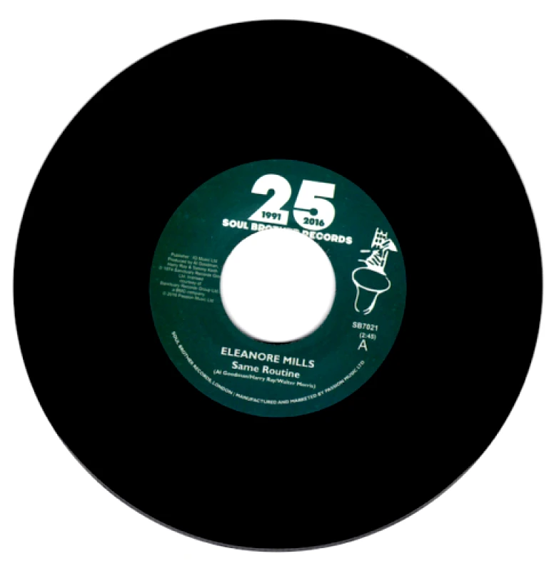 ELEANORE MILLS / SAME ROUTINE - 7'' LP