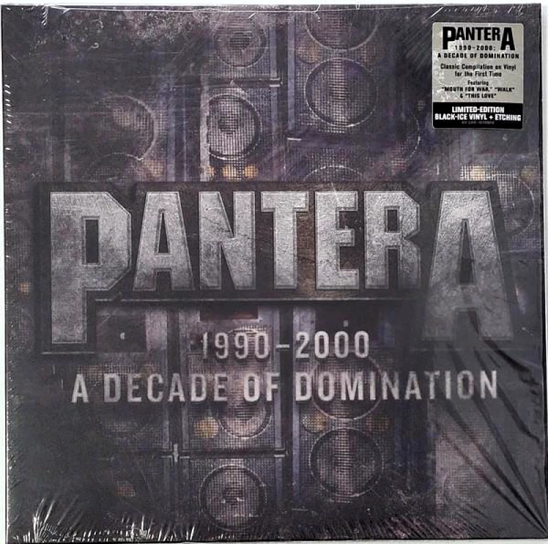 PANTERA / 1990 2000 A DECADE OF DOMINATION - LP (BLACK ICE VINYL LTD)