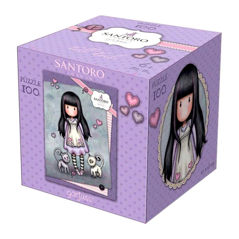 SANTORO CUBE PUZZLE TALL TAILS