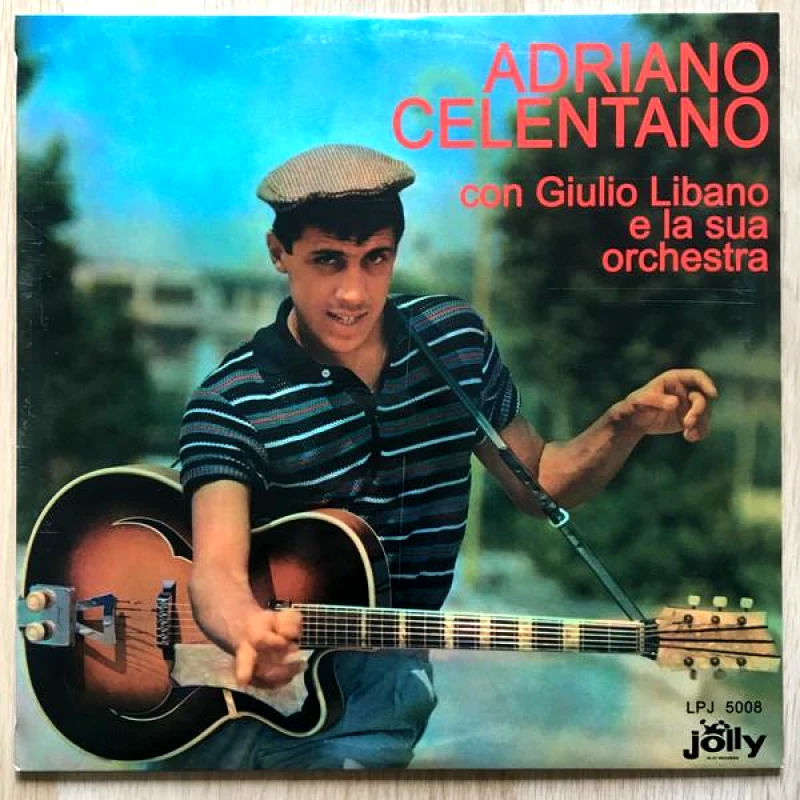 ADRIANO CELENTANO CON GIULIO LIBANO E LA SUA ORCHESTRA LP