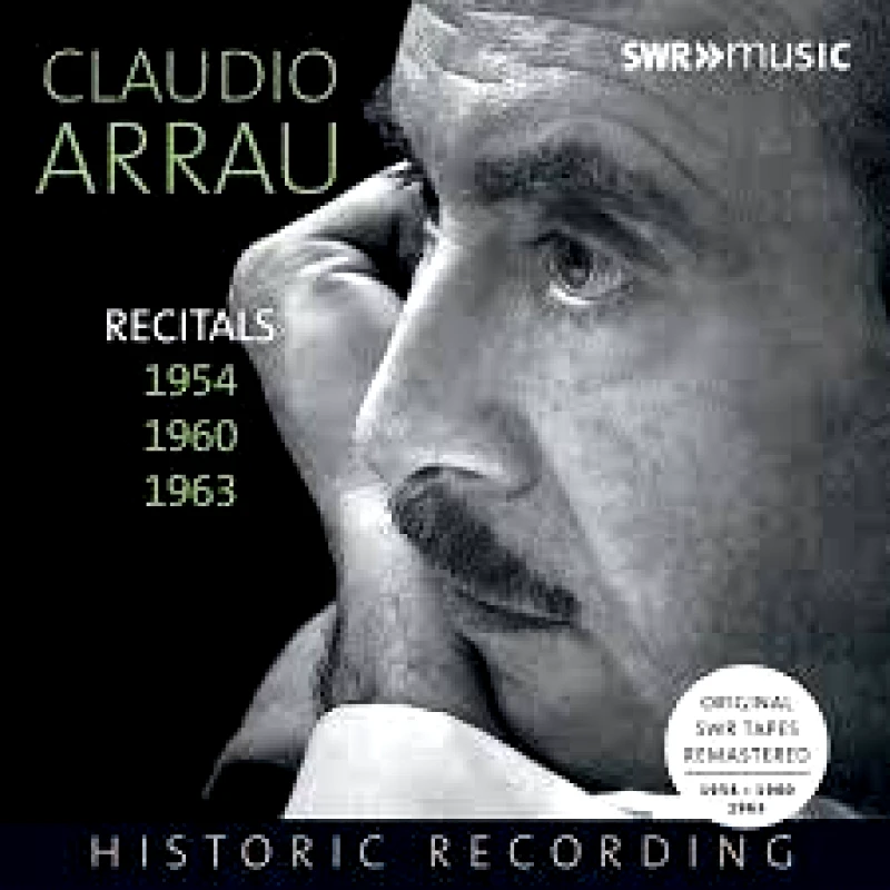 CLAUDIO ARRAU / RECITALS 1954 1960 1963 - 5CD