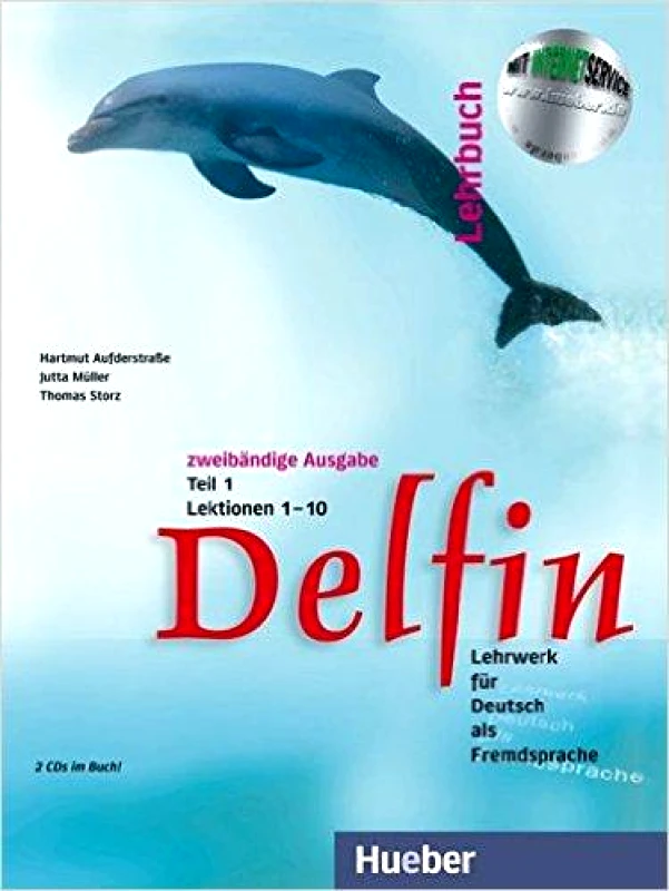 HUEBER DELFIN 1 LEHRBUCH ZWEIBANDIGE AUSGABE