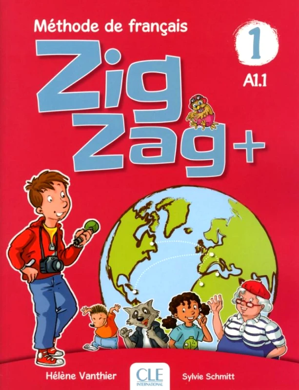 CLE INTERNATIONAL ZIG ZAG LIVRE DE LELEVE A1.1