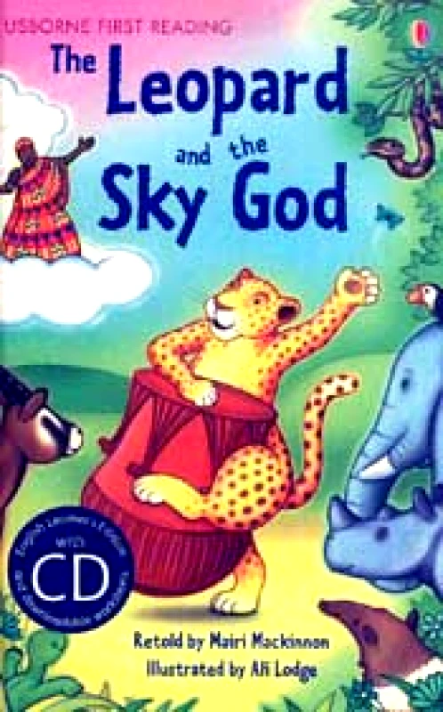 USBORNE THE LEOPARD AND THE SKY GOD+CD