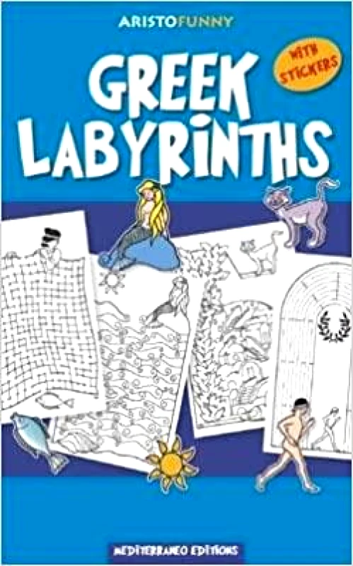 MEDITERRANEO ACTIVITY BOOK GREEK LABYRINTHS