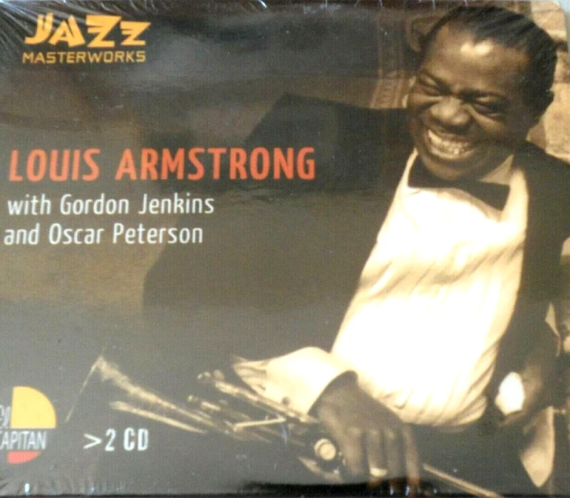 LOUIS ARMSTRONG WITH GORDON JENKINS AND OSCAR PETERSON 2CD