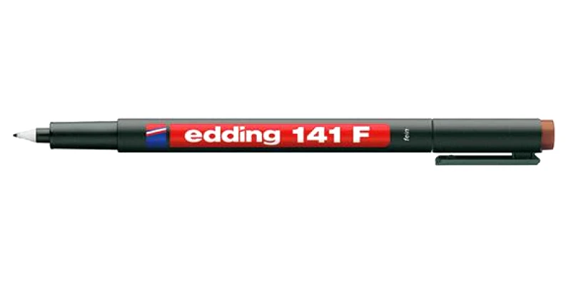 ΜΑΡΚΑΔΟΡΑΚΙ EDDING 141F ΔΙΑΦΑΝΕΙΩΝ 0,6mm ΜΑΥΡΟ
