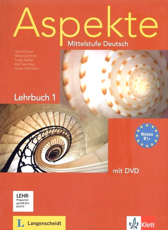 LANGENSCHEIDT ASPEKTE 1 LEHRBUCH NIVEAU B1+(MIT DVD)