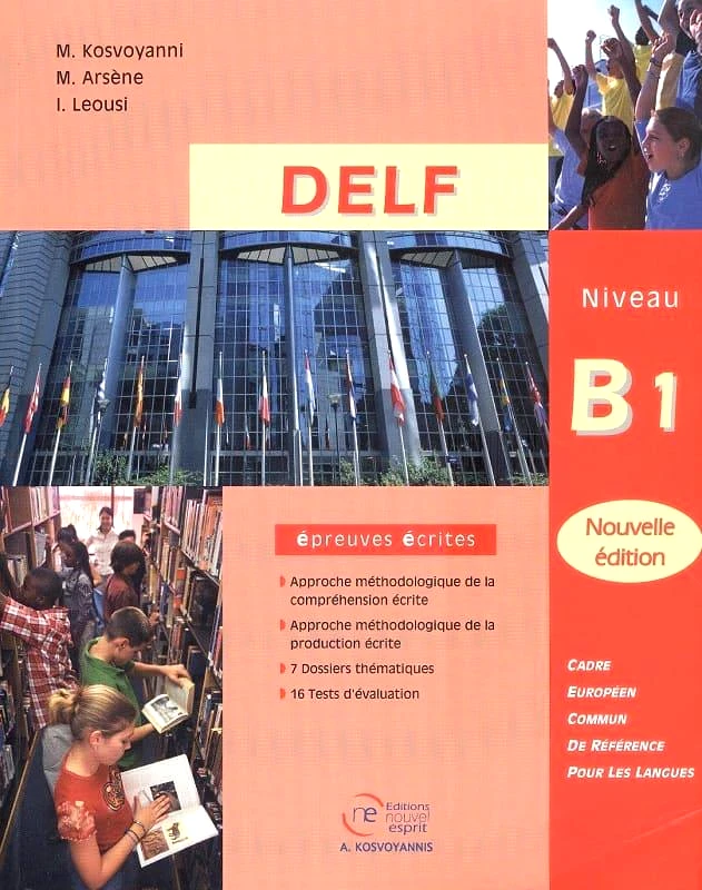 EDITIONS NOUVEL ESPRIT DELF NIVEAU B1 EPREUVES ECRITES NOUVELLE EDITION