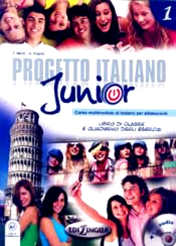 EDILINGUA PROGETTO ITALIANO JUNIOR 1+CD