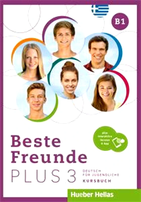 HUEBER HELLAS BESTE FREUNDE PLUS 3 B1 KURSBUCH (CODE)
